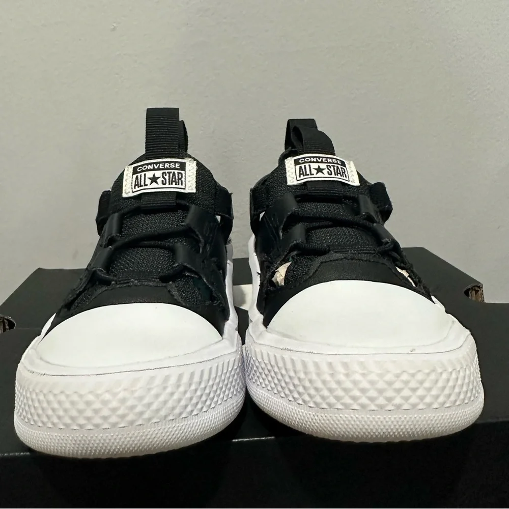 Converse Junior Chuck Taylor All Star Ultra Sandal Slip Black White Size…
